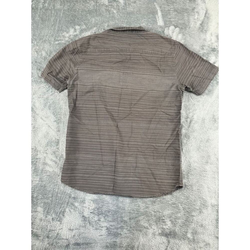 Men's Medium Gray Pattern O'neill Short-Sleeve Bu… - image 2